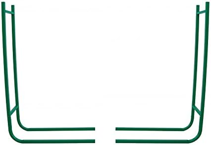 Ruecab 1873 Steel Outdoor Extendible Log Rack, Green (23 x 120 x 95 cm)