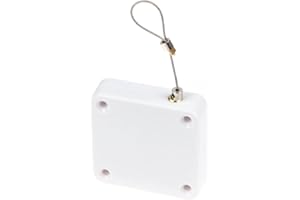 AYEVISION Plastic Punch-Free Automatic Sensor Door Closer White, Multifunctional Door Closer, Heavy Duty Auto Door Closer with Steel Drawstring, Automatic Closer Door for Home Kitchen Freezer (White)