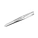 FACILLA® Silver Stainless Steel Round Tip Eyebrow Hair Tweezer Makeup Tool