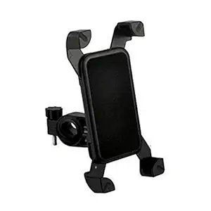 Aerizo DK-990 Flexible Bike Mobile Holder | Mobile Phone Holder Comes with 360� Rotation & Non Breakable Corners | Superb Holder for Keep Mobile Safely On Bike Handle (Random Colour)