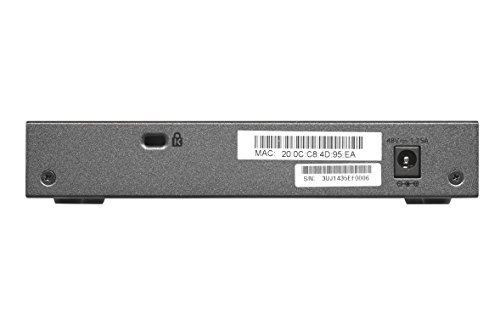 Netgear GS108PE-300EUS ProSAFE (Web Managed (Plus) 8-Port Gigabit Ethernet Switch) - 5
