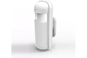 LWOHSI Détecteur de Mouvement PIR Volumétrique Détecteur antivol Alarme Maison sans Fil sans Fil Compatible avec Toutes Les centrales