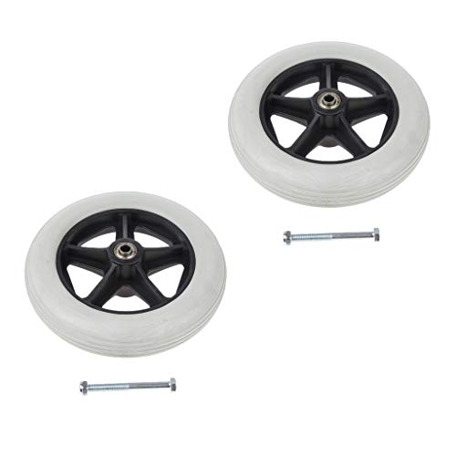 Preisvergleich Produktbild perfeclan Premium Hartbodenrollen Bürostuhlrollen Stuhlrollen im 2er Set