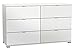 Produktbild Kommode weiß Anrichte Schrank Sideboard Schubladenkommode Highboard Standschrank Aufbewahrung Jugendzimmer Schlafzimmer