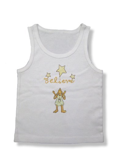 Light of Mine Designs Believe Rib Cotton Infant Tank Top, 18-24 Months Size: 18-24 Months Infant, Baby, Child