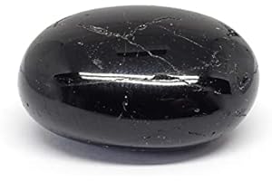LA SPHÈRE GUÉRISSEUSE Turmalina negra enrollada de 2 a 3 cm piedras naturales de litoterapia, 1 unidad
