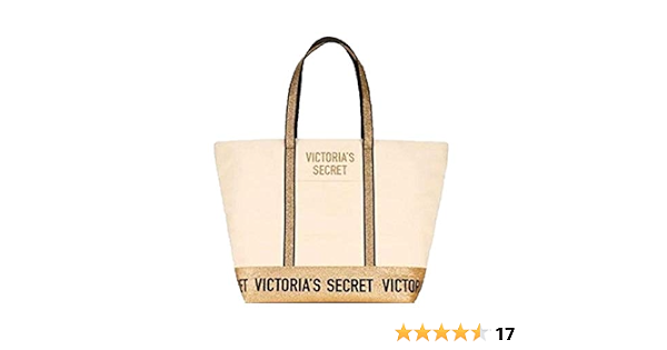 Victoria Secret .!!, Borsa tote donna Gold Tan Silver L : Amazon.it: Scarpe  e borse
