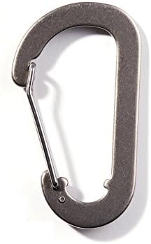 AMG Titanium Carabiner Camping Backpacking Hiking Accessory Lightweight