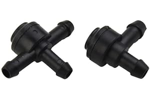 AEIPOU Pair of 2-Way (L) 3-Way (T) Car Windshield Washer Check Valve Connectors Replacement for Volvo C30 C70 S40 S60 S70 S80 V50 V70 XC60 XC70 XC90 9178897 31391513