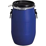 Kunststoff-Weithalsfass PE 30 L blau m. UN-Kennzeichnung