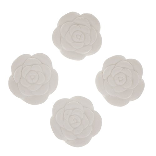 Duftsteine Lufterfrischer Aromatische Raumdüfte Ätherische Öl - 8 muster auswahlen - Weiß4, 2.8 * 1cm