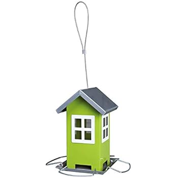 Trixie House Bird Feeder Green Amazon Co Uk Garden Outdoors