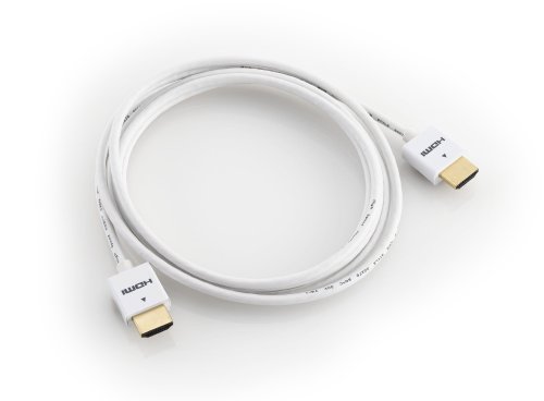 deleyCON 1m HDMI Kabel SLIM High Speed mit Ethernet (Neuster Standard) 3D 4K ULTRA HD SUPER flexibel - 3