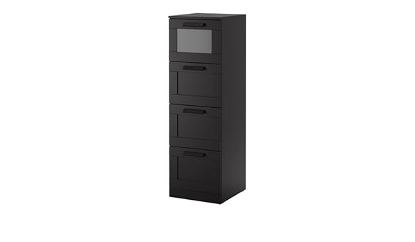 Ikea Brimnes 4 Drawer Chest Black Amazon Co Uk Kitchen Home