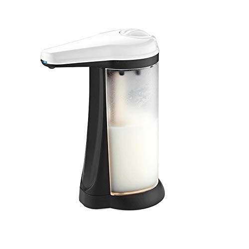 Preisvergleich Produktbild GHJGTL Automatischer Seifenspender Intelligenter 450ml Infrarotsensor Berührungslose Seife Automatischer Wasserspender Für Badezimmer-Küche (Farbe : Weiß)