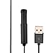 Produktbild Elviray 2015Mini Wired Kondensator USB 3.5 Kapazität Studio Mikrofon SF-555B Schwarz für Computer Großhandel