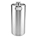 Produktbild Bierfass, Bierfass Mini Keg Stil hält die Frische des Bieres aus Lebensmittelqualität Edelstahl Material für Home Camping Picknick(3,6L)