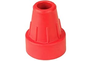 OSSENBERG VERTRIEBS GMBH Krückenkapsel rot 16mm (Ossenberg), Zubehör für Gehstöcke und Unterarmgehstützen