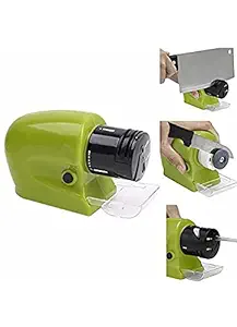 MNV Kitchen Plastic Swifty Sharp Motorized Blade Machine for All Tools(Green)