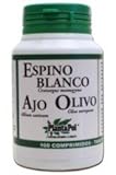Espino Blanco, Ajo Olivo, 100 Comprimidos, 550 mg
