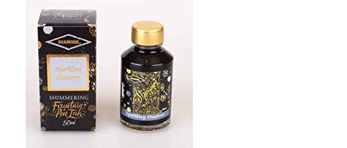 Diamine - Reluciente Tinta para estilográfia, Sparkling Shadows 50ml