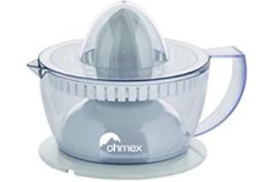 OHMEX OHM-JOR-3353 - Machine à Jus - 40 Watts - Arrêt Automatique - Conteneur 0.5 Litre