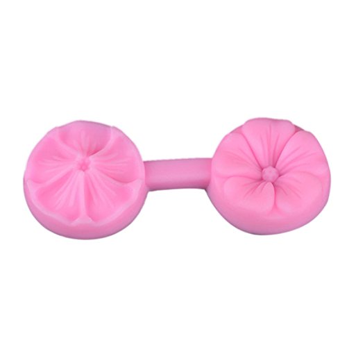 Molde para tartas, rawdah silicona Cake Chocolate Fondant 3d Rose Flor fondant molde herramientas, silicona, rosa, Tamaño libre