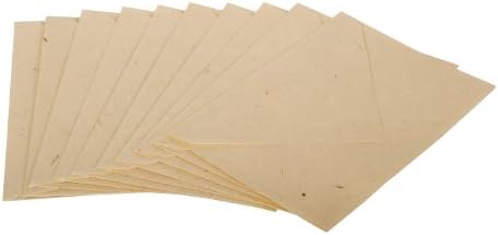 Pack of 10 Lokta Envelopes - to fit A6 - 100% Handmade