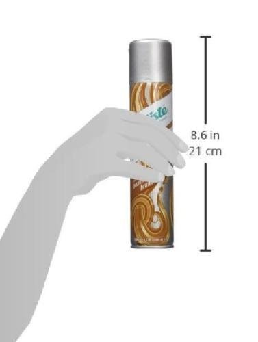 Batiste Trockenshampoo Dry Shampoo Beautiful Brunette mit einem Hauch von Farbe für brünettes Haar, Frisches Haar für alle Haartypen, 3er Pack 2+1 (3 x 200 ml) - 5