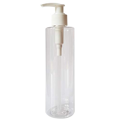 Botella vacía: plástico flexible de 100 ml y 250 ml - 100 ml, tapón de bomba.