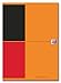 Produktbild OXFORD 100102671 "International" Notebook | 1 Stück | A4+ | 80 g/m² | liniert 6 mm | ohne Lochung | 80 Blatt | flexilbler Kartondeckel & abtrennbare Ecken | orange