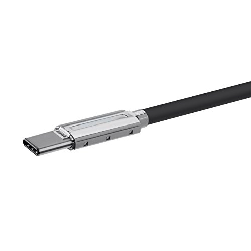 Belkin USB 3.1 USB-C auf USB-C Kabel (0,9m, 10 Gbit/s, 60W/3A, 4K, geeignet für Apple MacBook, Chromebook Pixel, Smartphones, kompatibel mit Thunderbolt 3) schwarz - 8