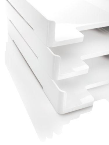 Sigel SY421 stabile Briefablagen eyestyle weiß, 3er-Set, wie SA107 - 2