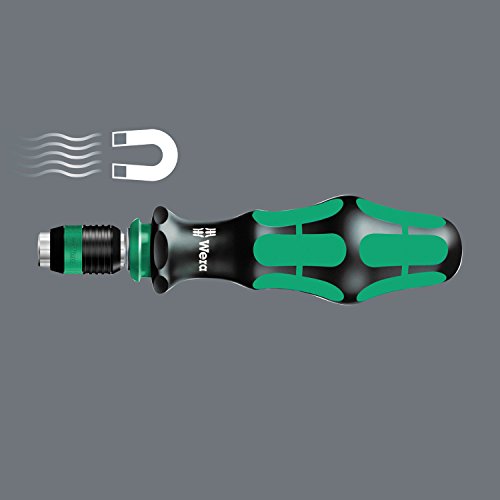 Wera 817 R SB Bits-Handhalter mit Rapidaptor Schnellwechselfutter, 1/4 Zoll x 133 mm, 05073541001 - 5