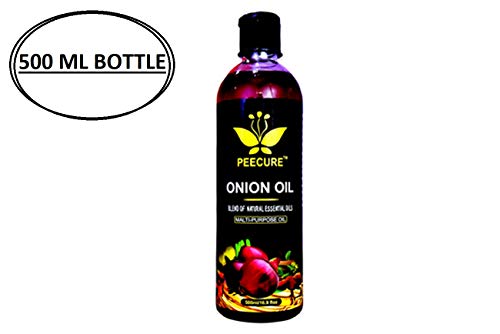 PEECURE Onion Hair Growth Oil 500 ML With Essential Hair Treatment Oil with Rose oil,Argan, Bhringraj, Hibiscus,Amla, Olive,Coconut Oils RS.449 (65.00% Off) - Amazon PEECURE Onion Hair Growth Oil 500 ML With Essential Hair Treatment Oil with Rose oil,Argan, Bhringraj, Hibiscus,Amla, Olive,Coconut Oils RS.449 (65.00% Off) - Amazon