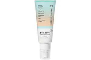 SeventyOne Percent | Feel Free | Soin Multi-Protecteur & Hydratant Visage | Technologie Roka Smart UV 8h | SPF 50 | Acide Hyaluronique & Prébiotique | 85% Naturel – Vegan | Made in France | 40 ml