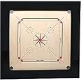 Full Size 36 Inch Carrom Board Along with Wooden Coins, Striker and Disco Powder