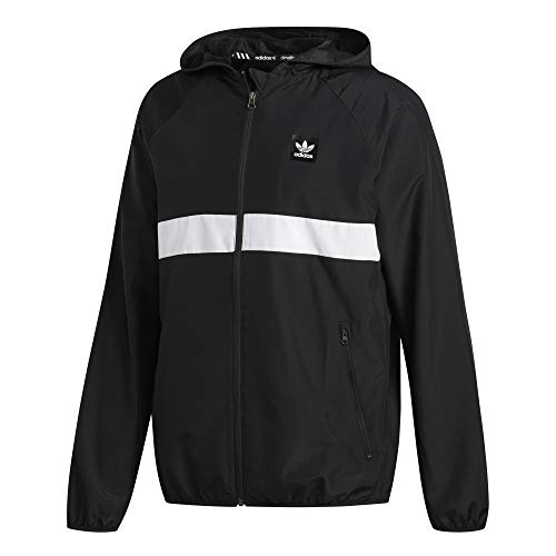 Preisvergleich Produktbild adidas BB Wind Jacket Windbreaker Herren schwarz / weiß
