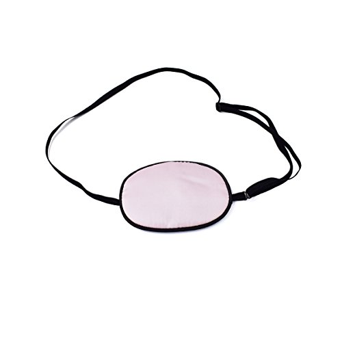 FCAROLYN Silk Eye Patch to Treat Lazy Eye / Amblyopia / Strabismus ONE PATCH(Pink)