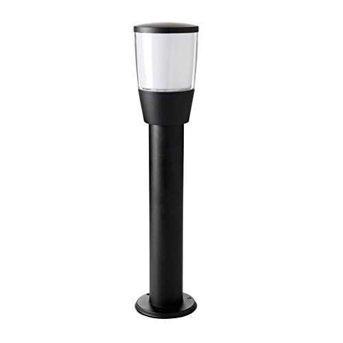 PORTO Stehleuchte 230V mit LED E27 6W Warmweiß E27 Außenlampe aus hochwertigem Aluminium Gartenstrahler 230V IP44 Gartenstrahler Wandleuchte (80cm)