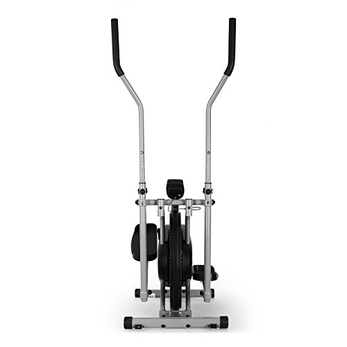 Klarfit Orbifit Basic Crosstrainer Hometrainer (inkl. Trainingscomputer, stufenlos verstellbarer Widerstand, höhenverstellbarer Lenker, Anzeige: Kalorienverbrauch) - 2