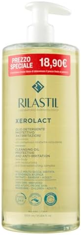 Rilastil Xerolact Olio Detergente Protettivo Pelli Secche, Special Price, 1000 ml