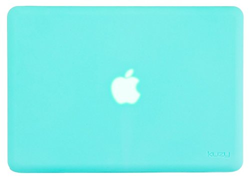 Mattabdeckung für Macbook Pro 13 „(Modell A1278 mit DVD-Player) – Türkis (Mit einem europäischen transparent Tastatur Haut FREE) (** NICHT kompatibel mit Modell Macbook Pro 13“ Retina-Display **) - 2