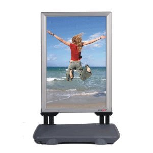Preisvergleich Produktbild Kundenstopper WindPro, DIN A0, Plakatständer