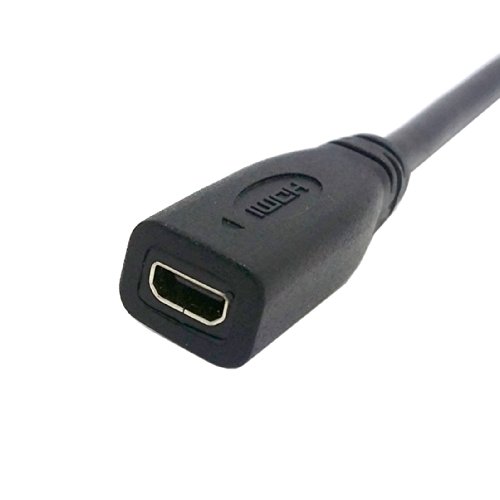 Micro HDMI auf HDMI männlich Kabel für Tablet & Handy - 3