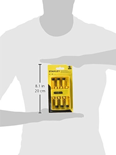Stanley Handwerkzeuge 6 St-ck Pr-zisions-Schraubendreher-Set 66-052 - 5