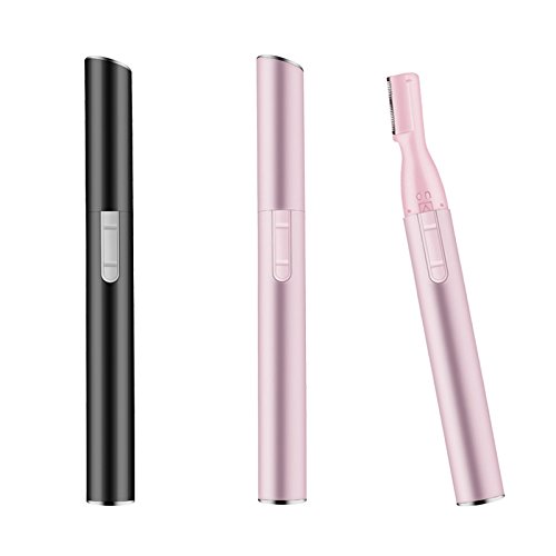 Preisvergleich Produktbild Precision Perfect Damen Haartrimmer, für Gesichtsbehaarung und Augenbrauen, Batteriebetrieb, Schwarz , 130*90 mm