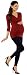 Zeta Ville - Women's Maternity Nursing T Shirt Top Tee - Sizes S-4XL - 618c (Crimson, UK 8/10, M)