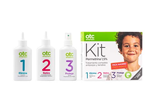 Otc - Ferrer Otc Antipiojos Kit 123 Permetrina 1 Unidad 200 g