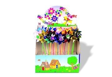 Giobas s.n.c. 54-36 - Windrad, 16 cm, Sortiert